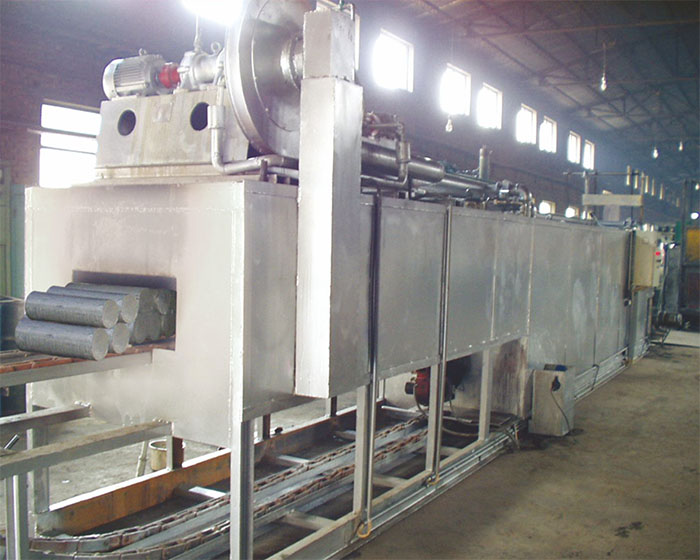 高效節(jié)能鋁棒加熱爐、長(zhǎng)棒熱剪爐